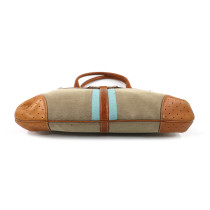 Gucci Hobo Tela e Pelle Grigia