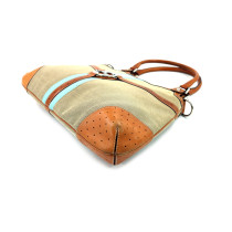 Gucci Hobo Tela e Pelle Grigia