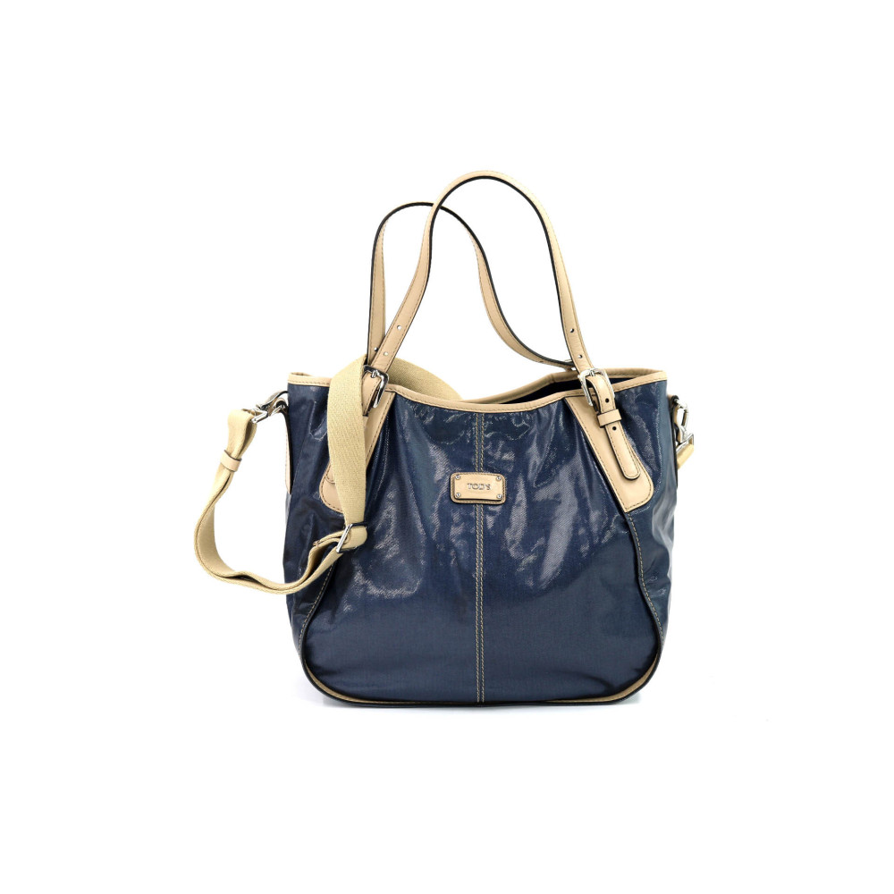 Tod's Shopping Nylon Blu