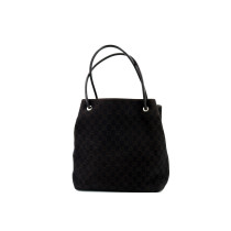 Gucci Tote Denim Gifford Marrone