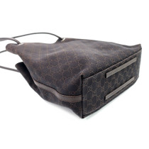 Gucci Tote Denim Gifford Marrone