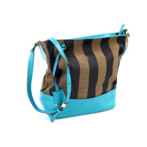 Fendi Secchiello Tela Marrone