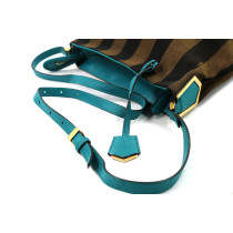 Fendi Secchiello Tela Marrone