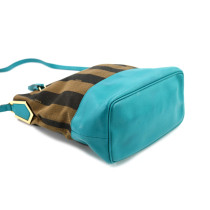 Fendi Secchiello Tela Marrone