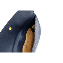 Fendi Portafoglio Pelle Blu