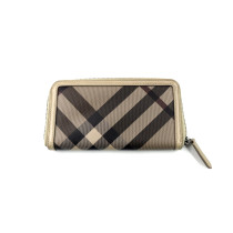 Burberry Portafoglio Check Beige
