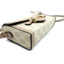 Gucci Horsebit Mini GG Beige