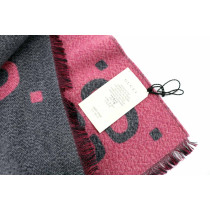 Gucci Sciarpa Lana Grigia e Rosa