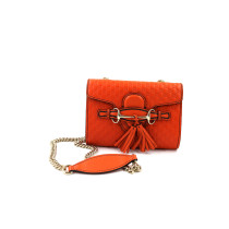 Gucci Emily Mini Pelle Arancio