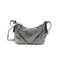 Givenchy Voyou Mini Bag Pelle Argento