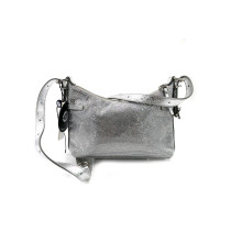 Givenchy Voyou Mini Bag Pelle Argento