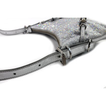 Givenchy Voyou Mini Bag Pelle Argento