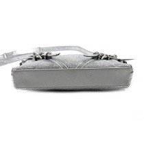 Givenchy Voyou Mini Bag Pelle Argento