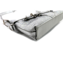 Givenchy Voyou Mini Bag Pelle Argento