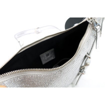 Givenchy Voyou Mini Bag Pelle Argento
