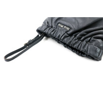 Miu Miu Pochette Pelle Grigia