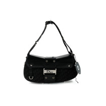 Dior Columbus Tessuto e Pelle Nera