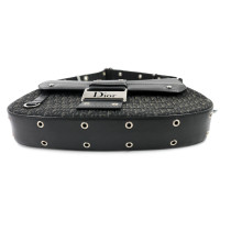 Dior Columbus Tessuto e Pelle Nera