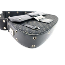 Dior Columbus Tessuto e Pelle Nera