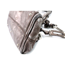 Chloe Paddington Piccola Pelle Argento Bronzo