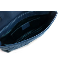 Gucci Pochette Suede Blu Avio