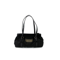 Prada Shopper Tela Vela Nera