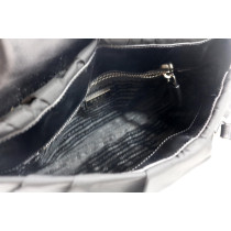 Prada Shopper Tela Vela Nera