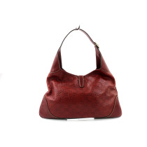 Gucci Jackie Grande Pelle Guccissima Rosso Bordeaux