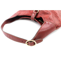 Gucci Jackie Grande Pelle Guccissima Rosso Bordeaux
