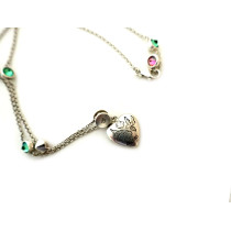 Gucci Collana Blind For Love Argento 925
