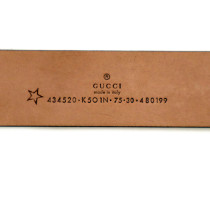 Gucci Cintura Pelle Nera