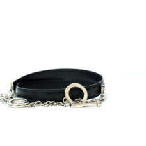 Cartier Cintura Pelle Nera