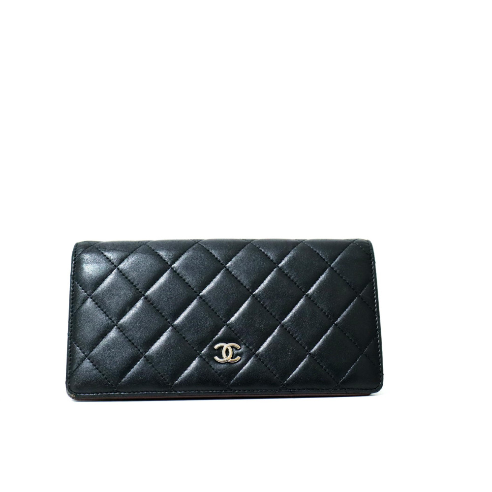Chanel Portafoglio Pelle Nera