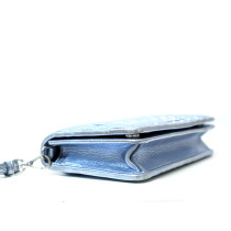 Miu Miu Pochette Pelle Matelassè Azzurra