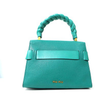 Miu Miu Pochette Pelle Matelassè Verde