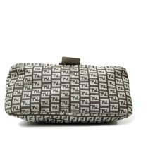 Fendi Mama Tessuto Argento e Grigio