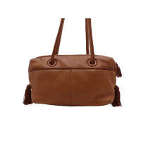Prada da Spalla Nappa Cognac