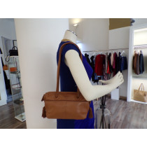 Prada da Spalla Nappa Cognac