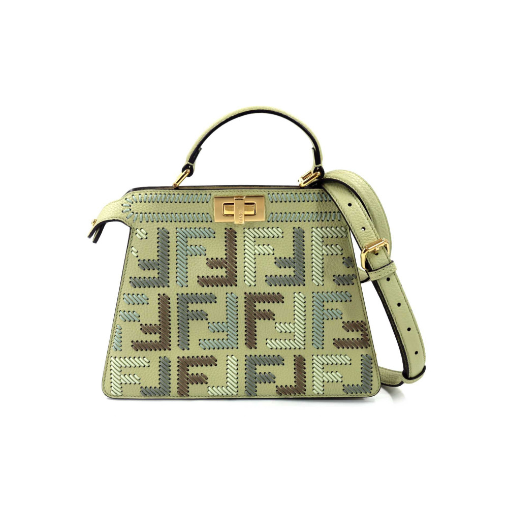 Fendi Peekaboo Pelle Verde
