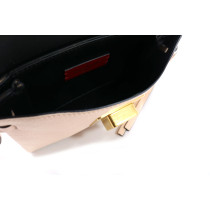 Valentino V Ring Pelle Rosa e Beige