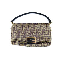 Fendi Baguette Paillettes Marrone