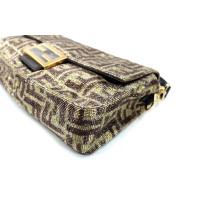 Fendi Baguette Paillettes Marrone