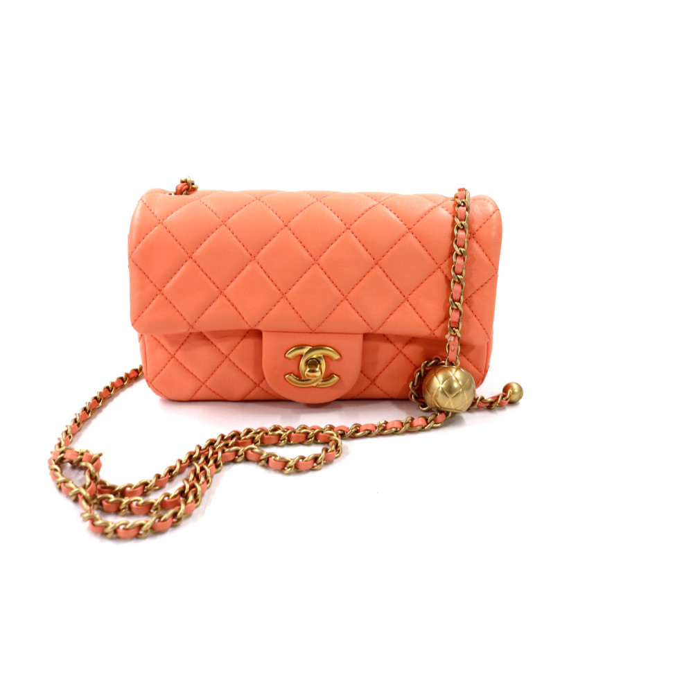 Chanel Rectangular Pelle Rosa