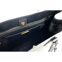 Prada Galleria Pelle Saffiano Nera e Bianca