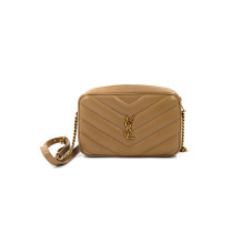 Saint Laurent Camera Bag Pelle Natural Tai