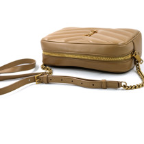 Saint Laurent Camera Bag Pelle Natural Tai