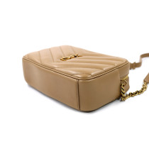 Saint Laurent Camera Bag Pelle Natural Tai