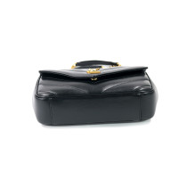 Saint Laurent Lou Lou Small Pelle d'Agnello Nera