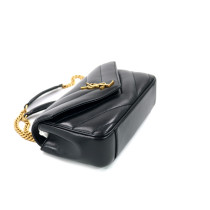 Saint Laurent Lou Lou Small Pelle d'Agnello Nera