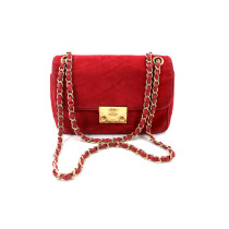 Chanel Tracollina Pelle Rossa